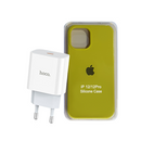 Combo Carcasa iPhone 12 / 12 Pro + Enchufe Tipo C Carga Rápida