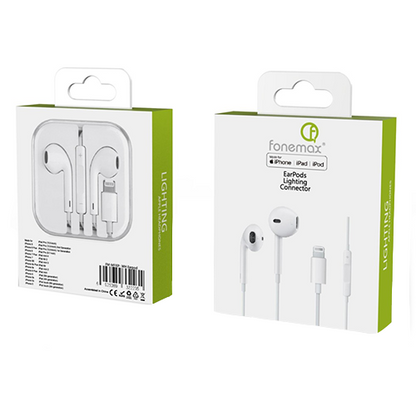 Audífonos Earpods Lightning Fonemax