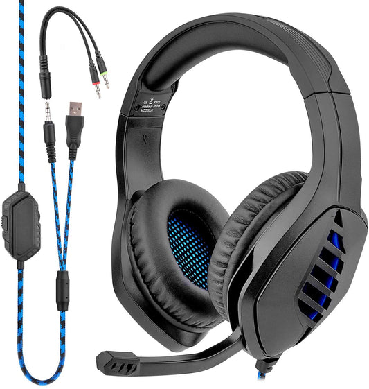 Audífonos para Gamer J1 Azul