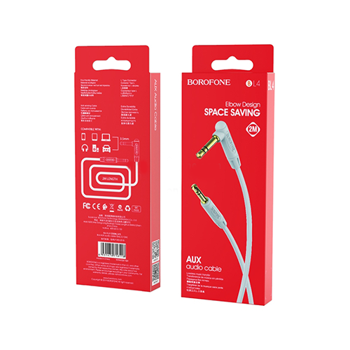 Cable de Audio Aux Borofone BL4 Plus 2 metros