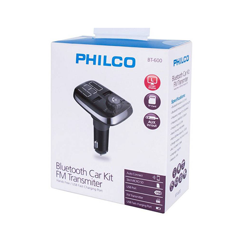 Kit Transmisor FM Bluetooth Philco BT-600