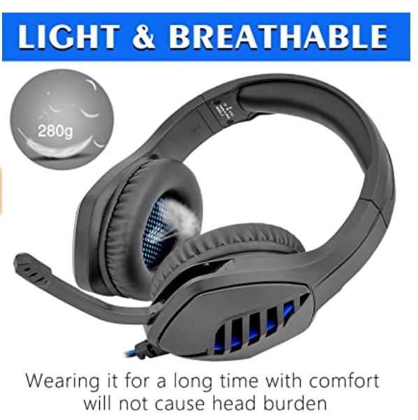 Audífonos para Gamer J1 Azul