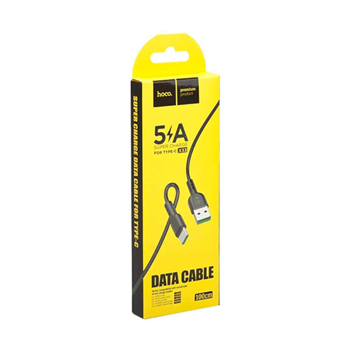 Cable de Datos USB Carga Super Rápida Tipo C Hoco X33 5A