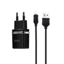 Set Cargador iPhone USB Dual Hoco C12 Lightning