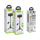 Bastón y Trípode Selfie Hoco K11 Negro.