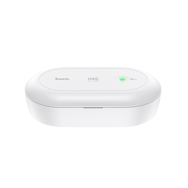 Cargador Inalámbrico Desinfectante y Aromatizador Hoco DCW01